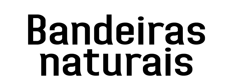 Bandeiras naturais