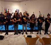 Ao finalizar a presentación, tivo lugar unha breve actuación musical por parte da Celtic Band Lume de Biqueira.