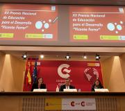 Comezo do Acto de Entrega da XII edición do Premio Nacional de Educación para o Desenvolvemento Sustentable e a cidadanía global "Vicente Ferrer"