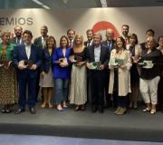 Fotografía de todos los premiados