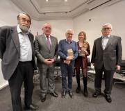 De izquierda a derecha, Pedro García Cuartango, Juan Serrano, Alfonso Armada, Luis Taboada y Luis Meana