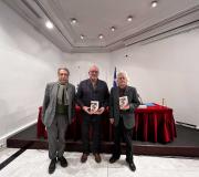 De izquierda a derecha, Vicente Araguas, Juan Serrano y Manuel Pereira