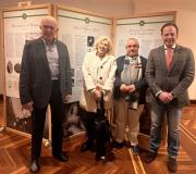 Enrique Sáez, Gustavo Hervella García, Manuela Carmena y Javier Vázquez