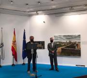 Palabras do pintor Paco Ascón agradecendo á Casa de Galicia en Madrid a acollida da súa obra.