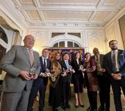 Foto dos premiados desta III edición dos Premios "Travellers Awards 2023"