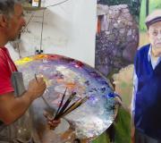 David Quinteiro no seu taller
