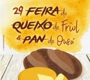 Cartel anunciador da XXIX Feira do Queixo de Friol e Pan de Ousá
