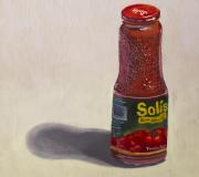 SOLIS - Óleo sobre táboa, 34 x 24 cm