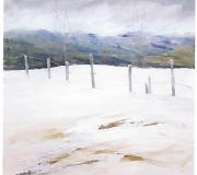 No alto do Caracol - Óleo/lenzo. 60 x 60 cm