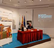 La presentación contó con la presencia de Nava Castro, directora de Turismo de Galicia, acompañada de Juan Serrano, director de la Casa de Galicia en Madrid