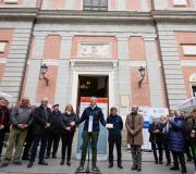 O director da Casa de Galicia en Madrid, Juan Serrano, acompañou ao presidente da Xunta, Alfonso Rueda, á presentación do novo roteiro do proxecto Walking People (WAP)