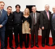 El delegado de la Xunta en Madrid junto con otros asistentes