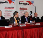 Momento durante a presentación do novo aparcadoiro