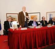 Momento durante la presentación del libro