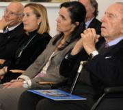 O expresidente Manuel Fraga Iribarne entre outras personalidades