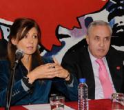 El delegado de la Xunta de Galicia en Madrid durante la presentación
