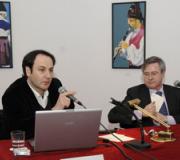 Diego Diz noutro momento da conferencia