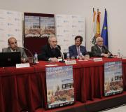 Mesa principal del acto de presentación  de la XVI Semana Gastronomica  y Cultural del Marisco