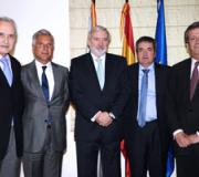 Posado dos asistentes a visita