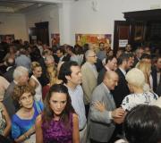 Unhas duascentas cincuenta persoas acodiron a Casa. Na imaxe, aspecto xeral da sala A, unha vez rematado o acto.
