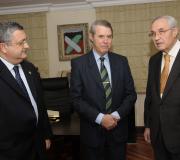 Ernesto Pedrosa, Cristóbal Colón de Carvajal e J.R. Ónega.