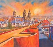 "Lukus kalidus" Akrílico 70 x 100 cm.