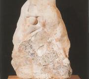 "Familia", 2012. Pedra caliza.