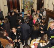 Público no vestíbulo da Casa
