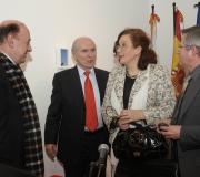 Julio Lage, presidente de Aegama; Cerdeira, García Fdez-Albalát e Jiménez.