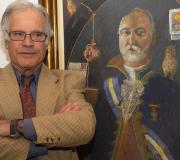 O autor cunha das súas obras