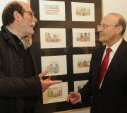 Os autores ante a súa obra.