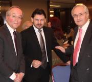 Calvo Sotelo, Rodríguez Miranda e Ónega.