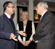 Juan M. Lema, Ana Barrena e José Ramón Ónega