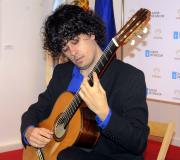 Samuel Diz no recital.