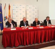 De esquerda a dereita, Paredes, Ónega, Ruibal e Docampo