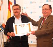 Entrega do Diploma a Valderrama.