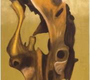 PENSANDO - Óleo sobre lenzo, 92 x 73 cm. (2012)