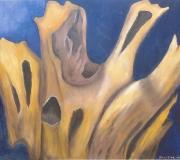RAÍZ - Óleo sobre lenzo, 65 x 80 cm. (2013)
