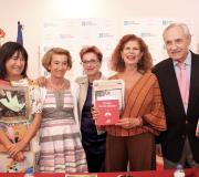 Inés e Crisitna Alberdi, Maillard, Alborch e Ónega.