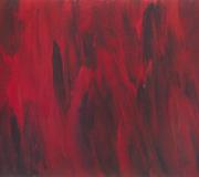 Rojo 5 - Acrílico sobre tabla 38 x 46 cm.