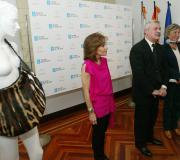 C. Pérez, P. Mansilla e A. Rodríguez, na presentación.