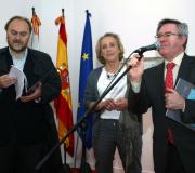 Jaime Lavagne, Mercedes Lence e Ramón Jiménez