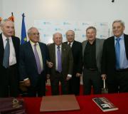 Ónega, Martín Villa, Santín, Reigosa, J.L. Pardo e Palomares.