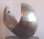 Mujer 4. Aluminio. 35 x 31 x 25 cm. 2013