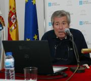 Javier Donés na conferencia.