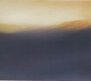 Abismo dourado. Acrílico s/tea, 40 x 80 cm. 2013