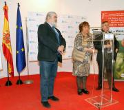 Luis Paadin, Isabel Mijares e Ramón Jiménez na presentación