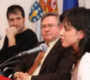 Cristina López, Jiménez e David Vázquez