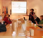 Nuria Varela mostra un audiovisual sobre a empresa