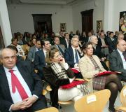 Público na conferencia.